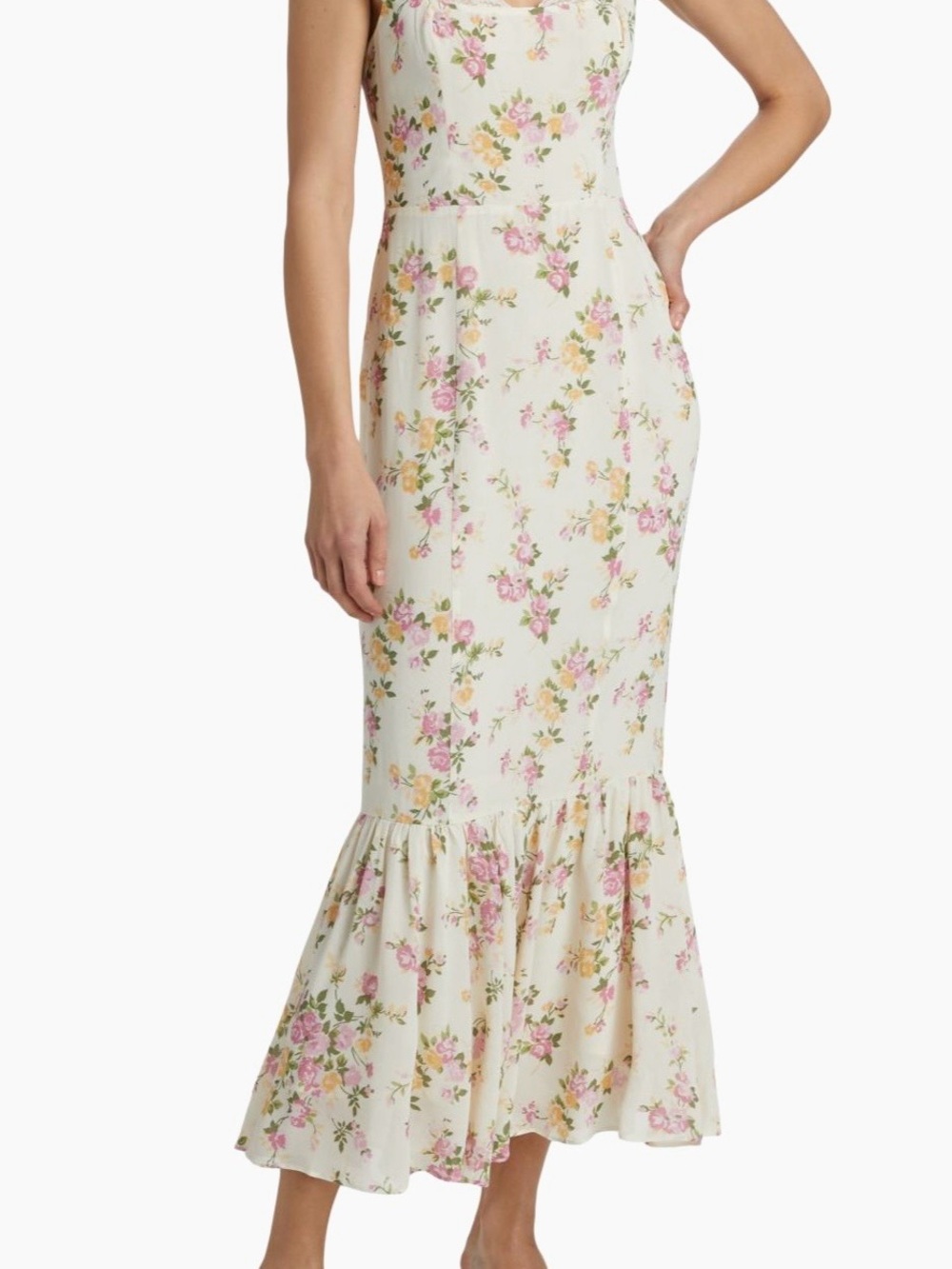 Reformation
Irisa Floral Flounce Maxi Dress Size 6